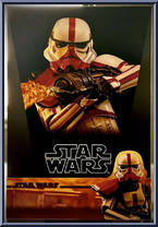 Incinerator Stormtrooper from Star Wars - Mandalorian manufactured by Hot Toys [Front]