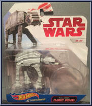 AT-AT from Star Wars - Hot Wheels Starships - White Card / Red Letters manufactured by Mattel [Front]
