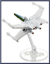 Concept X-Wing Fighter from Star Wars - Hot Wheels Starships - Concept Series manufactured by Mattel [Loose]