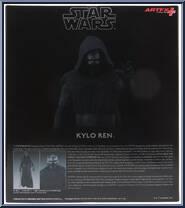 Kylo Ren (Force Awakens) from Star Wars - Model Kits manufactured by Kotobukiya [Back]