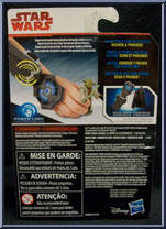 Yoda from Star Wars - Last Jedi - Basic Series manufactured by Hasbro [Back]