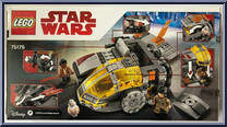 Resistance Transport Pod from Star Wars - Last Jedi - Basic Series manufactured by Lego [Back]