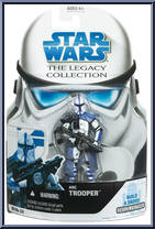 ARC Trooper from Star Wars - Legacy Collection - Blue / White Cards manufactured by Hasbro [Front]