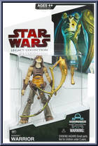 Gungan Warrior from Star Wars - Legacy Collection - Red / White Cards manufactured by Hasbro [Front]
