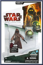 Jawa & Security Droid from Star Wars - Legacy Collection - Red / White Cards manufactured by Hasbro [Front]