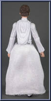 Princess Leia (Medical Frigate) from Star Wars - Legacy Collection - Blue / White Cards manufactured by Hasbro [Loose]
