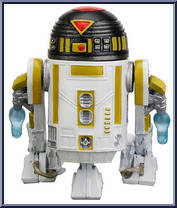 R7-Z0 from Star Wars - Legacy Collection - Blue / White Card - Build A Droids manufactured by Hasbro [Loose]
