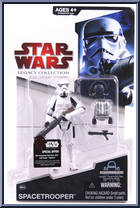 Spacetrooper from Star Wars - Legacy Collection - Red / White Cards manufactured by Hasbro [Front]