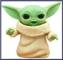 Grogu (Mixin' Moods) from Star Wars - Mandalorian - 6" Scale manufactured by Disney [Loose]