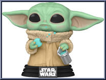 Grogu (with Cookies) from Star Wars - Mandalorian - Pop! Vinyl Figures manufactured by Funko [Loose]