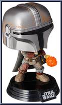 Mandalorian (Flame Throwing) from Star Wars - Mandalorian - Pop! Vinyl Figures manufactured by Funko [Loose]