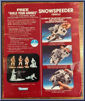 Snowspeeder from Star Wars - Micro Collection - Basic Series manufactured by Kenner [Back]