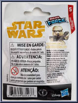 Enfys Nest from Star Wars - Micro Force - Blind Bags - Series 5 manufactured by Hasbro [Back]