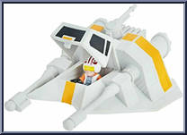 Snowspeeder from Star Wars - Micro Force - Vehicles manufactured by Hasbro [Loose]