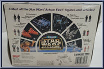 Jek Porkins Red 6 X-Wing Starfighter from Star Wars - Micro Machines - Action Fleet - Vehicles manufactured by Galoob [Back]