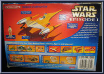 Naboo Starfighter from Star Wars - Micro Machines - Action Fleet - Vehicles manufactured by Galoob [Back]