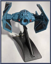 Tie Interceptor (with 2 Imperial Pilots) from Star Wars - Micro Machines - Action Fleet manufactured by Galoob [Loose]