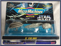 XI Star Wars from Star Wars - Micro Machines - 65860 - Phase II manufactured by Galoob [Front]