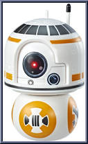 BB-8 from Star Wars - Mighty Muggs - 2017 Series manufactured by Hasbro [Loose]