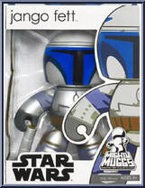Jango Fett from Star Wars - Mighty Muggs - Series 3 manufactured by Hasbro [Front]