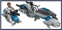 Barc Speeder (Obi-Wan Kenobi) from Star Wars - Mission Fleet - Vehicles manufactured by Disney [Loose]