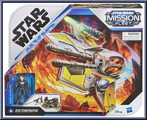 Jedi Starfighter (Anakin Skywalker) from Star Wars - Mission Fleet - Vehicles manufactured by Disney [Front]