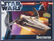 Sith Infiltrator from Star Wars - Movie Heroes - Darth Maul Package - Vehicles manufactured by Hasbro [Front]