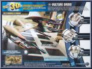 Vulture Droid from Star Wars - Movie Heroes - Discover the Force manufactured by Hasbro [Back]