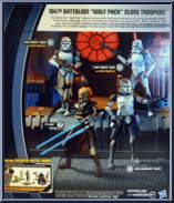 104th Battalion "Wolf Pack" Clone Troopers from Star Wars - Movie Heroes - Multi-Packs manufactured by Hasbro [Back]
