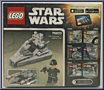 Star Destroyer from Star Wars - Original Trilogy - Microfighters manufactured by Lego [Back]