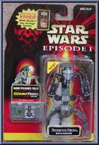 Destroyer Droid (Battle Damaged) from Star Wars - Phantom Menace - Collection 1 manufactured by Hasbro [Front]