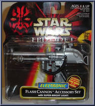 Flash Cannon (Electronic) from Star Wars - Phantom Menace - Accessories manufactured by Hasbro [Front]