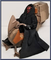 Sith Speeder and Darth Maul