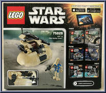 AAT from Star Wars - Phantom Menace - Microfighters manufactured by Lego [Back]