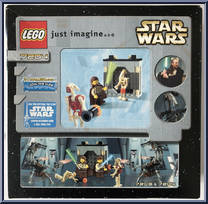 Jedi Defense II from Star Wars - Phantom Menace - Jedi Defense manufactured by Lego [Back]