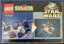 Lightsaber Duel from Star Wars - Phantom Menace - Basic Series manufactured by Lego [Back]