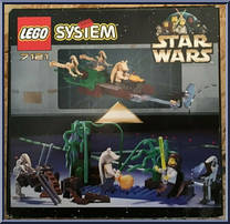 Naboo Swamp from Star Wars - Phantom Menace - Playsets manufactured by Lego [Back]