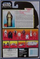 Ben Obi-Wan Kenobi from Star Wars - Power of the Force II - Red Card manufactured by Kenner [Back]