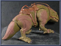 Dewback & Sandtrooper from Star Wars - Power of the Force II - Creature Sets manufactured by Kenner [Loose]