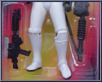 Stormtrooper from Star Wars - Power of the Force II - Red Card manufactured by Kenner [Tape on Guns]