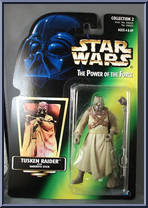 Tusken Raider from Star Wars - Power of the Force II - Hologram Green Card manufactured by Kenner [Front]