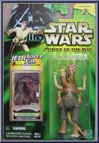 Fode and Beed (Pod Race Announcers) from Star Wars - Power of the Jedi - Phantom Menace manufactured by Kenner [Front]