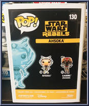 Ahsoka (Holographic) (Glows in the Dark) from Star Wars - Rebels - Pop! Vinyl Figures manufactured by Funko [Back]