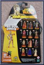 C-3PO (Protocol Droid) from Star Wars - Revenge of the Sith - Collection 2 manufactured by Hasbro [Back]