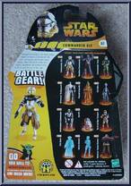 Commander Bly from Star Wars - Revenge of the Sith - Collection 1 manufactured by Hasbro [Back]