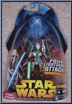 General Grievous (Four Lightsaber Attack!) from Star Wars - Revenge of the Sith - Collection 1 manufactured by Hasbro [Front]