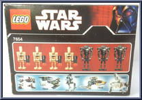 Droids Battle Pack from Star Wars - Revenge of the Sith - Basic Series manufactured by Lego [Back]