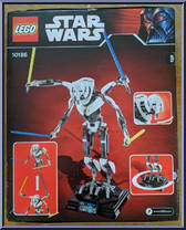 General Grievous from Star Wars - Revenge of the Sith - Basic Series manufactured by Lego [Back]
