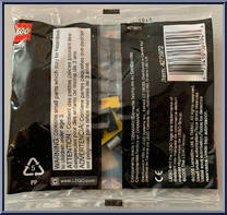 Mini Jedi Starfighter from Star Wars - Revenge of the Sith - Basic Series manufactured by Lego [Back]