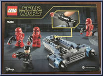 Sith Troopers Battle Pack from Star Wars - Rise of Skywalker - Basic Series manufactured by Lego [Back]